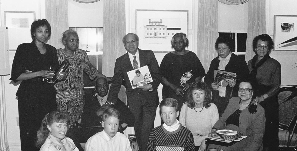 Turner Family Group at Vermont Folklife Center celebration for Journey's End's Peabody Award