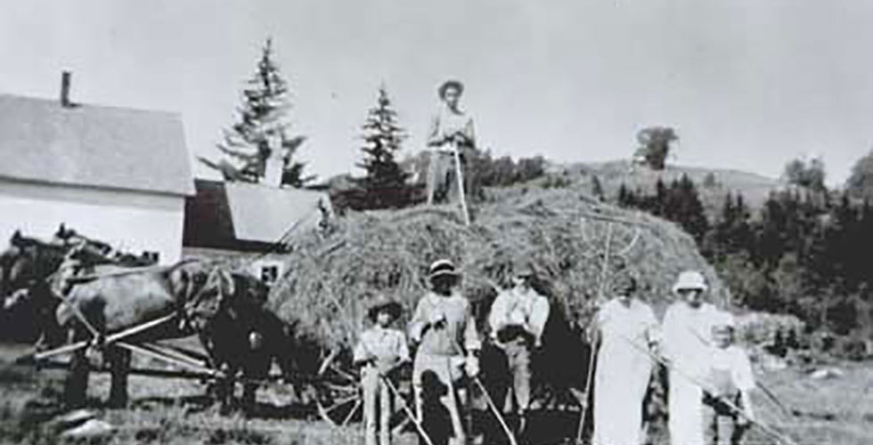 Haying on Turner Hill, c. 1925