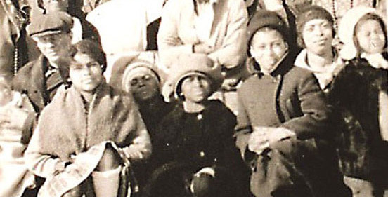 Turner Family on Turner Hill at Homestead c. 1932