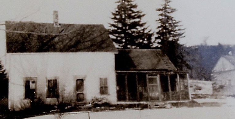 Turner house built in 1886, burned in 1962